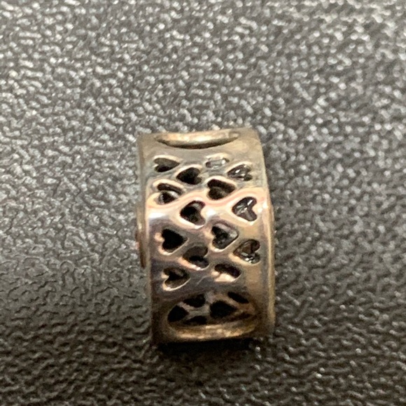 Pandora original Mother’s Heart charm with Pink - Picture 5 of 7